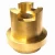 Import cnc machining brass turing cnc lathe machine part from China