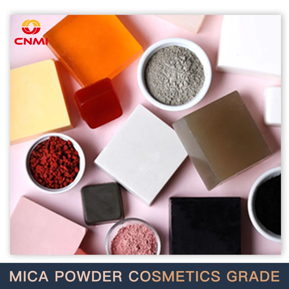 CNMI Industrial EN71 Certificate Eco-friendly True Color Mica Powder Pigment for Blue Color