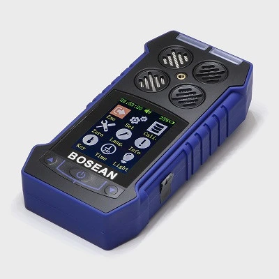 Coal mining use 4 gas CH4 H2S CO2 O2 detection portable multi gas detector