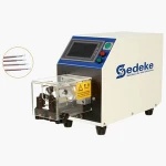coaxial cable stripper CS-2486 Coaxial wire coiler machine matched with stripping machine