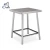Import Coets 4 Seater  Plastic Wood Top  Metal Aluminum High Outdoor Counter Bar Table And Chairs from China