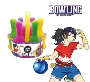 Colorful Bowling Set Toys For Kids