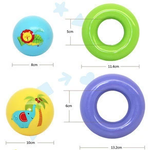 colorful Folding Balls Children&#39;s Toy Ball Baby Hand Puzzle Toy Outdoor Game ABS plastic early education