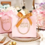 Colorful Kraft Paper Gift Bags Bulk with Handles Ideal for Shopping, Packaging, Retail, Party, Craft, Gifts, Wedding, Recycl