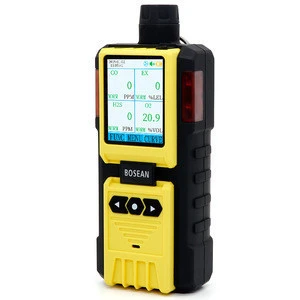 Colorful LCD display ambient gas analyzer pump gas detector