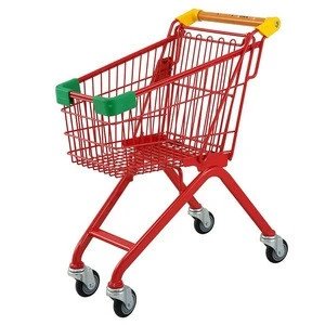 Colourful Child shopping carts / supermarket / grocery mini kids shopping trolley