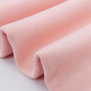 Combed Cotton Fabric 100% Cotton Single Jersey Knit Fabric For Garments Cloth