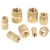 Import Copper/Brass Knurled Internal Threaded Insert Nuts from China