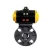 Import COVNA DN150 6 inch EPDM Lined Flange Type Double Acting Pneumatic Actuator UPVC Plastic Butterfly Valve from China