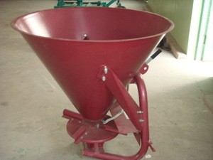 CRD  driven 3 point manual fertilizer seed spreaders for tractor