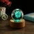 Import Crystal souvenir custom style 3d laser rose crystal ball music box from China