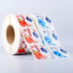 Custom Adhesive Waterproof Juice Sticker Printing Packaging Glossy Label Drink Glossy Labels Sticker