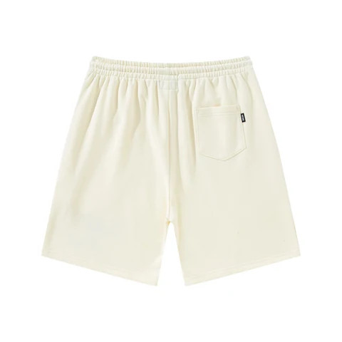 custom embroidered basketball shorts fleece cotton men shorts streetwear pocket shorts