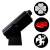 Import Custom gobo /logo made sky beam projector light for advertising from China