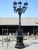 Import Custom high quality outdoor yard antique street Cast iron lamp light pole NTILP-019R from China