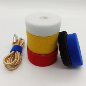 Custom Hook And Loop Fastener Back To Back Double Side Tape Circles Packages Of different Sizes As A Box