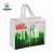 Import custom logo printed fabric carry shopping tote non woven bag from China