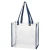 Import Custom logo transparent waterproof pvc tote bag plastic shopping bag gift bag from China