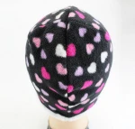 custom pattern free hand knit earflap beanie with ear muff