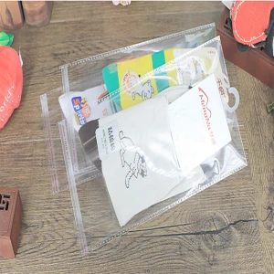 Custom Printed Transparent Plastic Packaging Ziplock Opp Bag