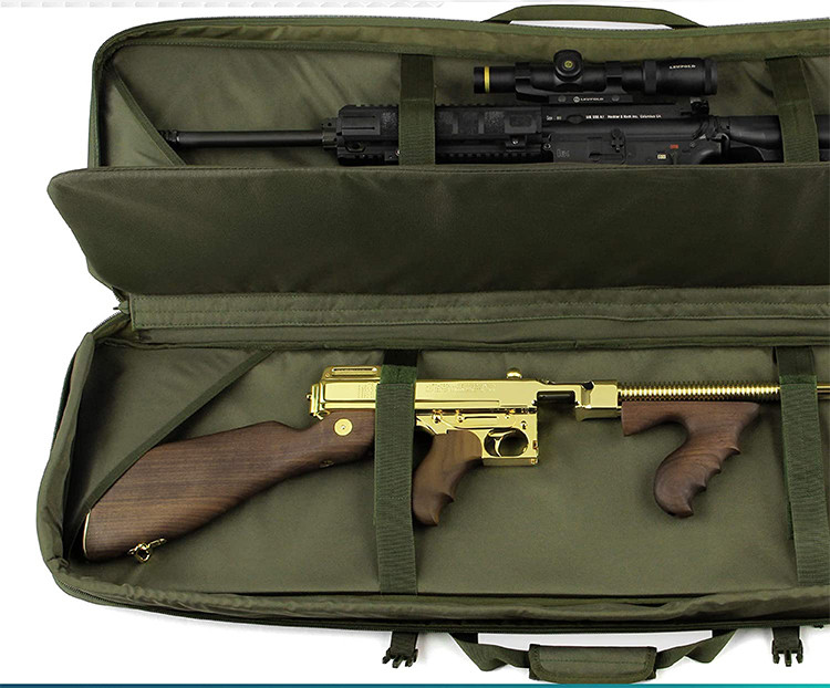 Buy Custom Tactical Double Carbine Long Rifle Bag Gun Case Weapon Bag ...