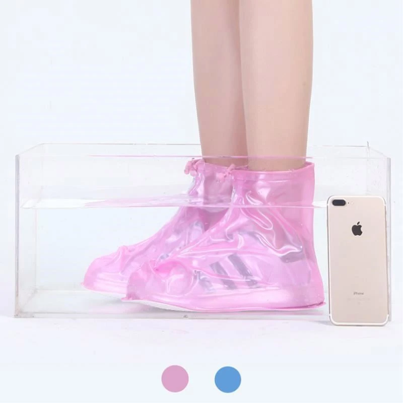 Custom Waterproof PVC Rain Boot Wholesale Reusable Shoe Covers