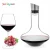 Import Customize logo acceptable handcraft high clear pyrex glass wine decanter from China