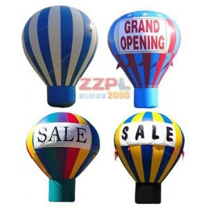 Customized Inflatable Ground Balloon for advertising, Outdoor Inflatable Hot Air Balloon for sale