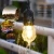 Import Customized S14 Globe black cable holiday led String Lights with Clear Bulbs, Indoor/Outdoor string lights Commercial Use from China