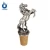 Import Customized Zinc alloy metal 3D Dog shape bar decorative wine accessories cork bottle stopper from China