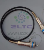 D38999 connector Fiber and Power 4F4P  Hybrid cable connector / D3899908P- D3899908P-4F4P-SM