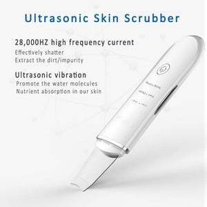 dead skin removal machine electric ultrasonic facial scrubber beauty face care ultrasonic peeling scrubber