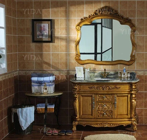 Decoration Project OAK Cabinet European Italian Traditional Cabinet Bathroom Furniture Cabinet