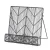 Import Decorative Metal Mesh Wire File holder display brochure rack book stand from India