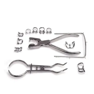 Dental Rubber Dam Clamps 31 Pieces Set Endodontic Instruments Best Quality products Medical Supplies Best Quality
