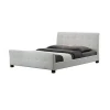 Design Furniture Upholstered Modern Leather Platform Bed