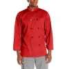 Dickies Water,Oil,Dirt Proof Double Breasted Snap Button Restaurant Chef Uniforms