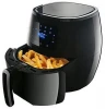 Digital air fryer 5.5L double pot capacity with rapid air technology 1800W airfryers