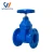 Import DIN F5 resilient seat wedge non rising stem gate valve from China