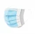 Import Disposable non-woven face mask Breathable three-layer protective mask Thick blue dustproof adult mask from China