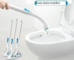 Disposable toilet brush household cleaning brush scrubbing bubble  non-woven fabric brush head