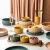 Import DN23 New Style Dinnerware with Colorful Glazed Ceramic Plate Bowl Dish Suacer from China