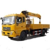 Dongfeng 4x2 5 tons truck mounted crane, truck crane, truck with crane factory directly supply with good quality
