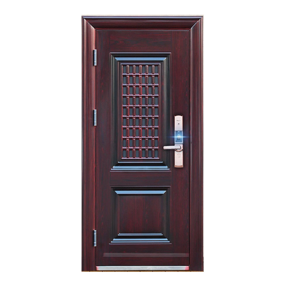 Doors manuact interior single design  security fire rate steel door steel doors from guangzhou