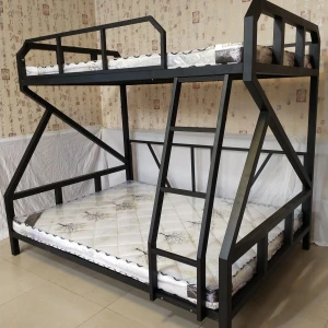 Dormitory student  iron  adult storage bunk bed modern bedroom furniture