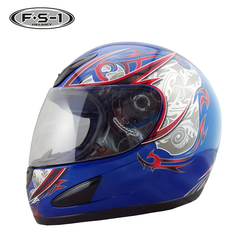 DOT ECE approved motocicleta helmet open face PC visor Casco full face motorcycle helmet