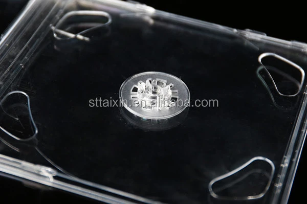 double 10.4mm clear cd case/CD box/cd cover