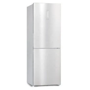 Double door free standing refrigerator and freezer fridge