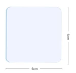 Double Sided Adhesive Pads Two Sided Precut Squares Removable Reusable Transparent Tape Pad Sticky Tack Tape for Walls Hanging