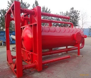 Drilling Mud Gas Separator for liquid and gas